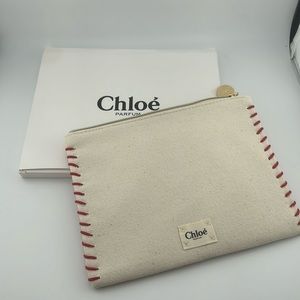 Chloe Parfums Limited Edition 2023 Pouch L 6in H 5in -NEW IN BOX